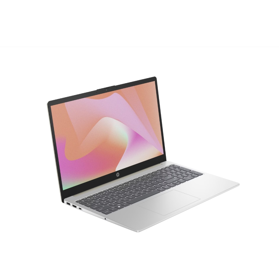 Laptop HP 15-fc0031nq cu procesor AMD Ryzen™ 3 7320U pana la 4.10 GHz, 15.6", Full HD, 8 GB LPDDR5, 1 TB SSD, AMD Radeon™ 610M, Windows 11 Pro, Warm Gold