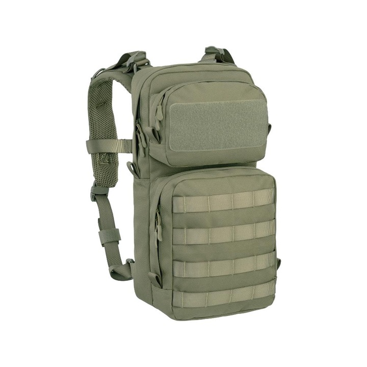 Rucsac Mini Outac Combo, 10 litri, OD Green, 22x38x12cm, cu sistem molle