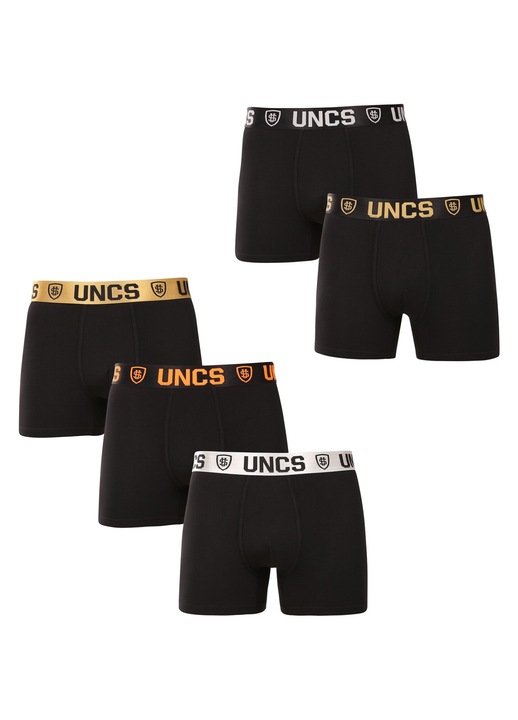 Lenjerie intima barbati 24Z162PSPP, UNCS, Bumbac, 5 perechi, Negru, M INTL