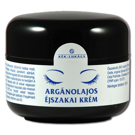 Arganolajos Ejszakai Krem 50 Ml Kek Lukacs Emag Hu