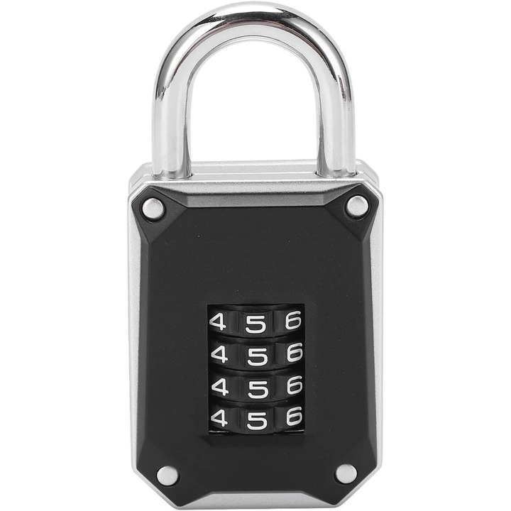 4-цифрена секретна брава, водоустойчива, дигитален дизайн, за училище, физкултурен салон, шкафче