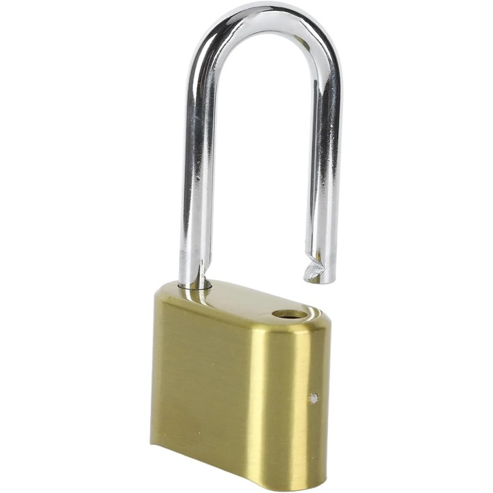 Външна кодова брава, 4 цифри, цинк, устойчива на атмосферни влияния, дизайн с двойна кука, регулируема за дворни врати