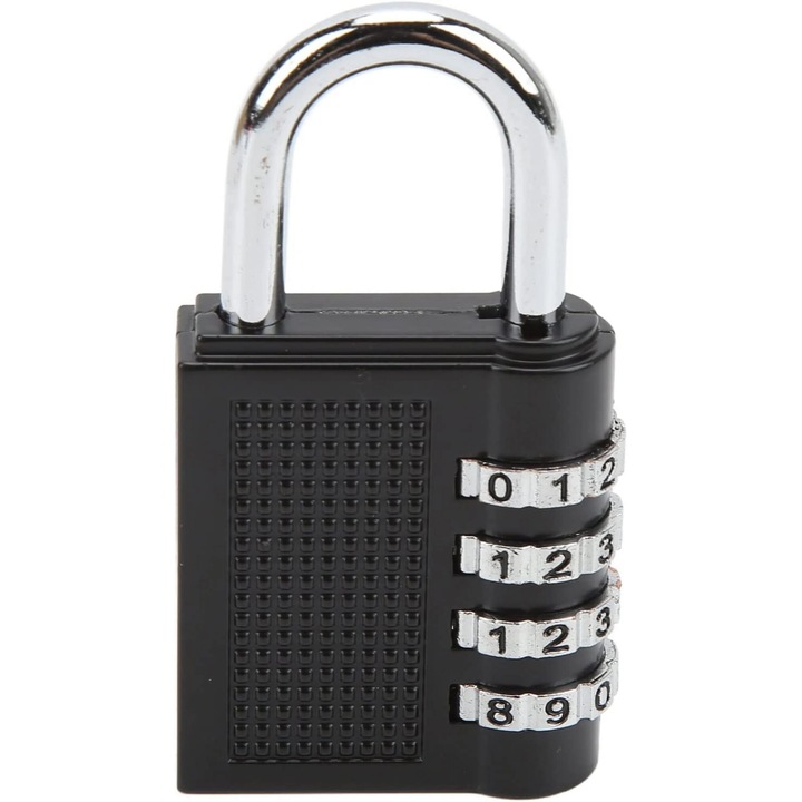 Комбиниран катинар, 4 цифри, водоустойчив, за фитнес, училище, порти, огради и склад