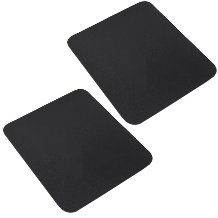 Mousepad YANYXR BCS3230518, piele rezistenta la apa, suprafata moale pentru gaming si birou, negru