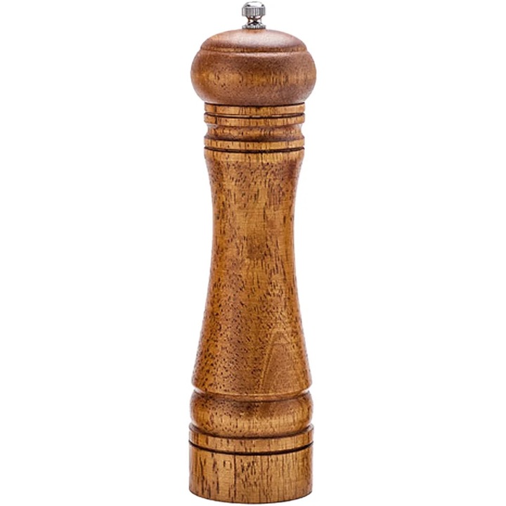 Tölgyfa daráló, kerámia mechanizmus, állítható, barna, 20x6cm
