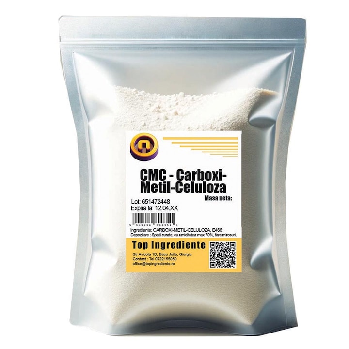 CMC Pulbere, Carboxi-Metil-Celuloza 100g