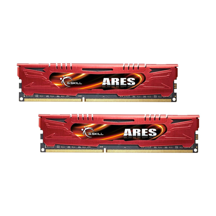 Комплект RAM памет, G.Skill, Ares, 16 GB, 2133 Mhz, DDR3, CL 11, Червен