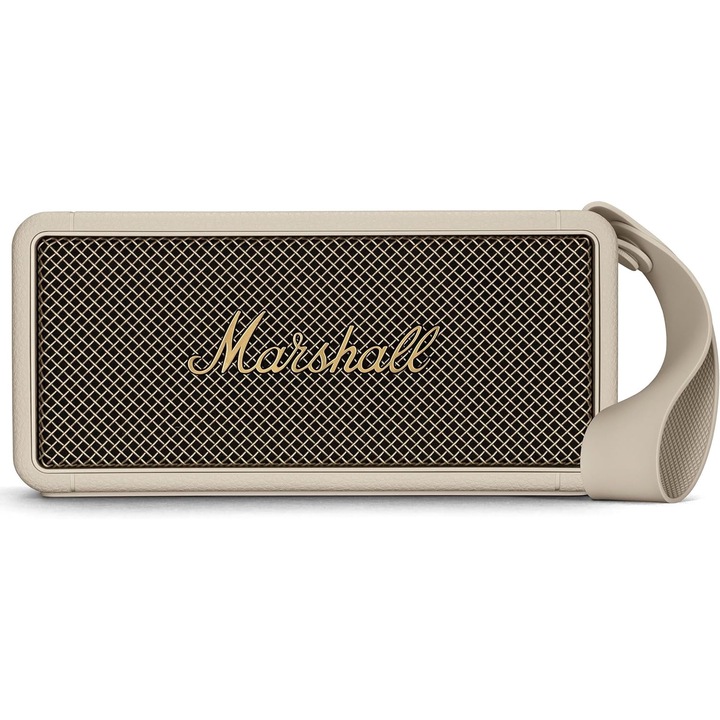 Преносим високоговорител Marshall Middleton, 360° съраунд звук, Bluetooth, бяло