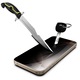 Folie sticla pentru Iphone 15 Pro Max, Privacy 28 grade Sticla securizata 0.33mm, Anti-Spy, Anti-amprenta cu margini negre 6.7", instalare usoara si rapida cu dispozitiv de potrivire automata in 30 sec cu Easy Install Kit, protectie telefon, RikBo®