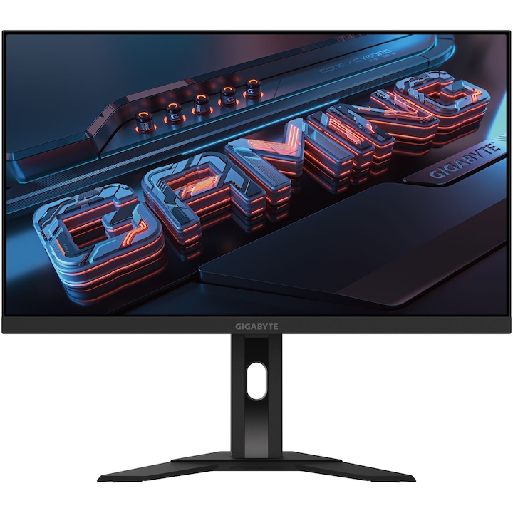 Monitor GIGABYTE M27UA, 27 hüvelykes élvilágítású LED, IPS, 3840 x 2160 4K, USB Type-C DisplayPorttal, 1 x DisplayPort 1.4, 1 x hangkimenet, 3 x USB 3.2 Downstream, 2 x HDMI 2.1, 1 x USB 3.2 beépített hangszóró, 2 beépített B típusú bemenet