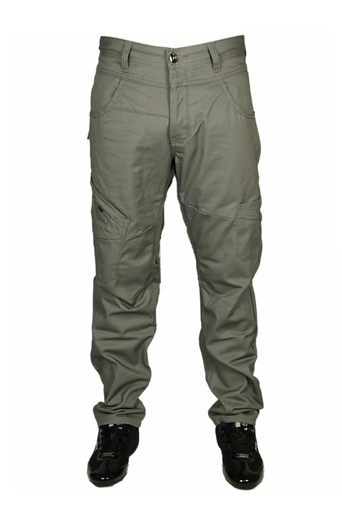 Férfi farmer JUP ETO EM537 *16743199 90-20, Chino Twill, Pamut, Derékbőség 106 cm, 42R, Szürke