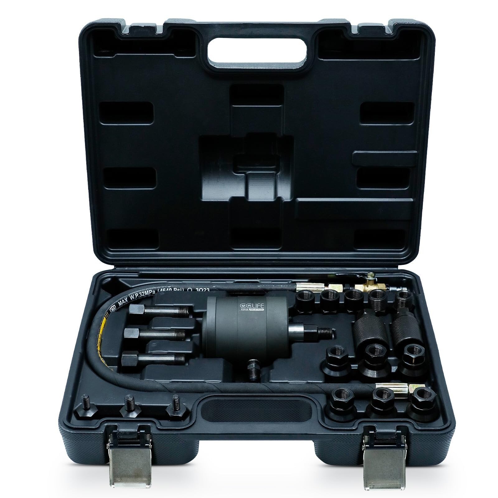 Extractor pneumatic pentru injectoare cu 21 adaptoare, compatibil