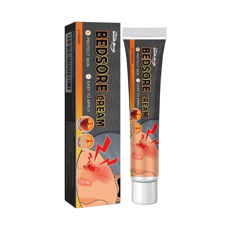 Crema reparatoare pentru escare, South moon, 20g, textura usoara, formula delicata pentru piele sensibila