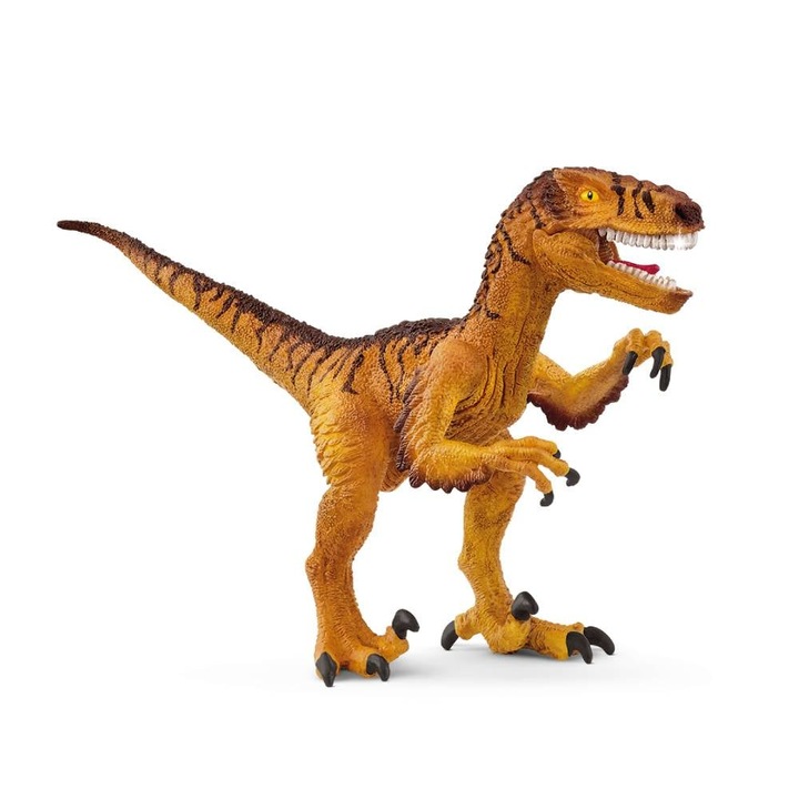 Figurina Schleich, Velociraptor portocaliu