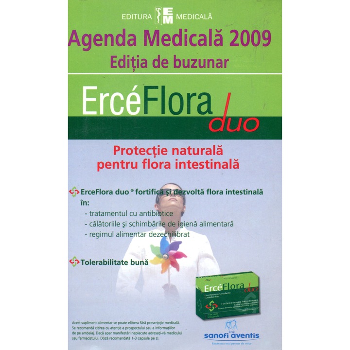 Agenda medicala 2009 - editia de buzunar + CD - Editura medicala