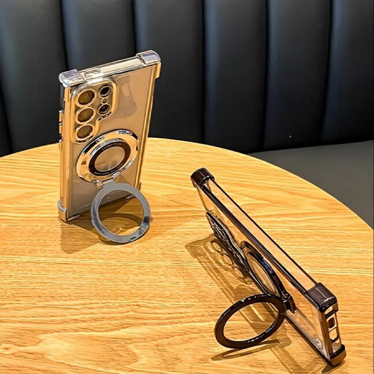 Husa telefon compatibila cu Samsung Galaxy S25 Ultra, Protectie Colturi, Ultra Protect, Anti-Shock Protection Hard, Technology Air Cushion, albastru