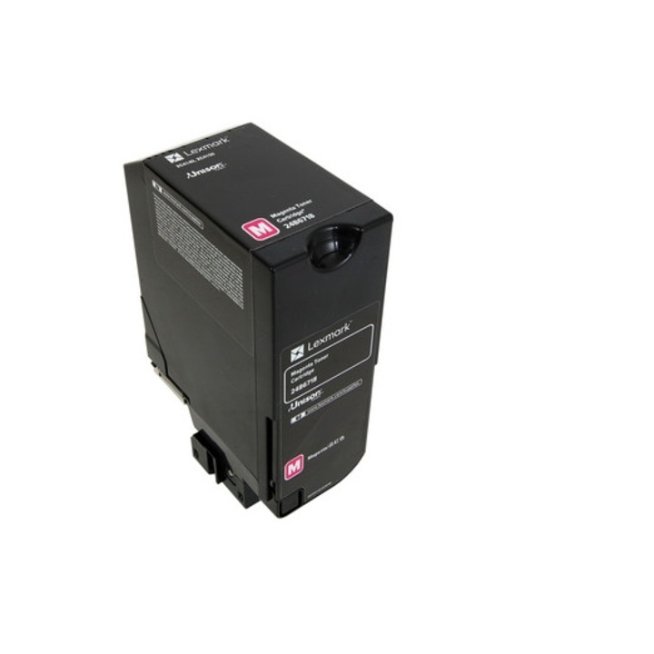 Toner imprimanta, Lexmark, 24B6718, Magenta