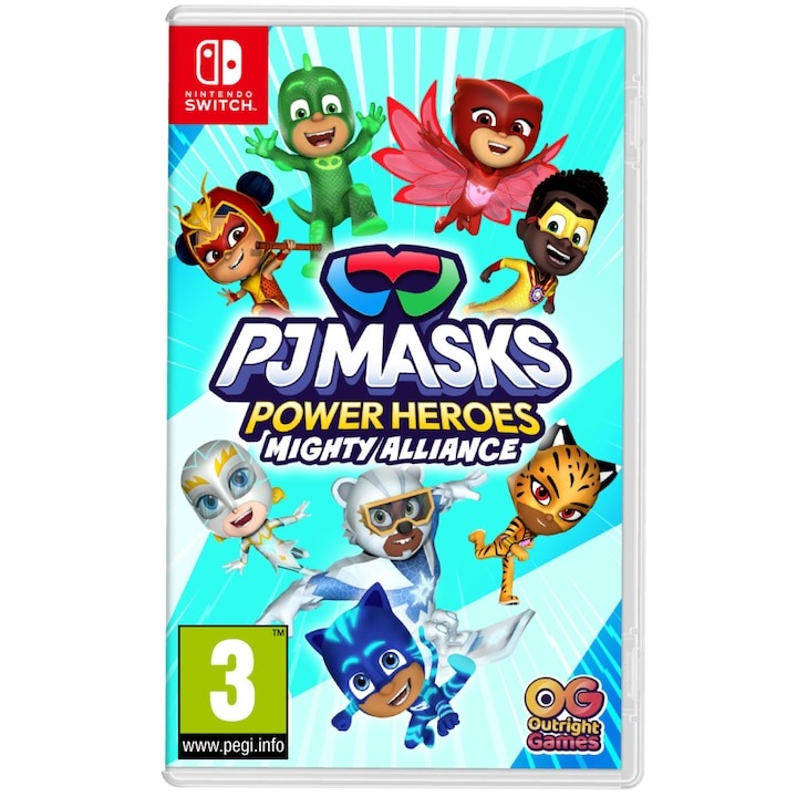Joc Pj Masks Power Heroes Mighty Alliance Pentru Nintendo Switch