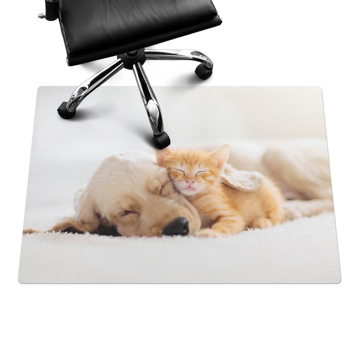 Székalátét, Wallfluent, Szép álom az állatokról, Bézs, 100x70 cm, 010250310010100075339