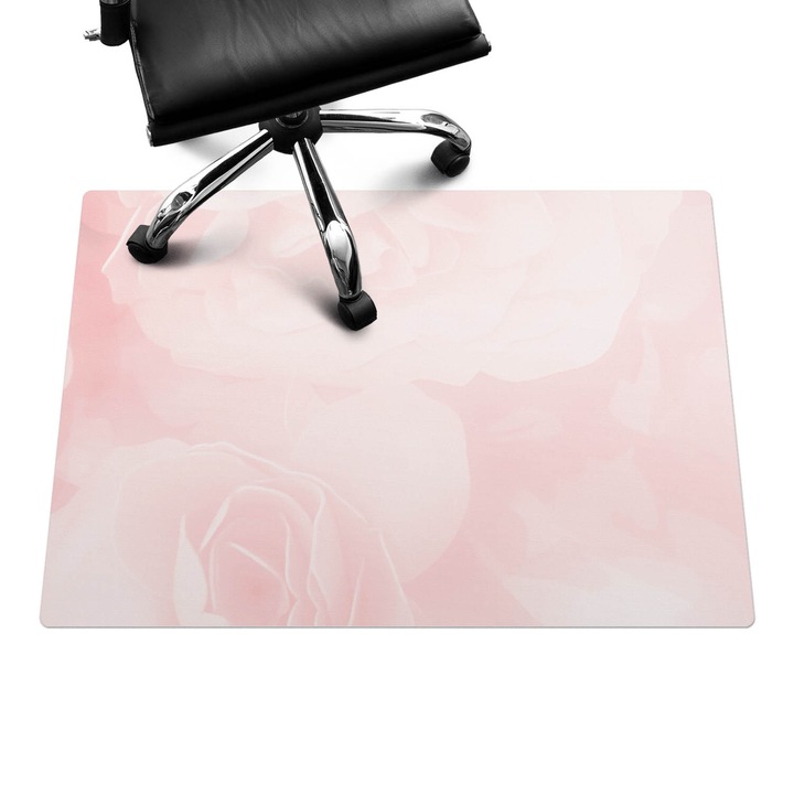 Székalátét, Wallfluent, Finom rózsák, Rózsaszín, 100x70 cm, 010250310010100088748