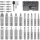 Set 33 extractoare suruburi multifunctional, SINBINTA, Set Extractor Suruburi Stricate, Cu cutie depozitare, Usor de utilizat si de transportat, Reutilizabile, Pentru suruburi rupte si deteriorate, Metal, Argintiu