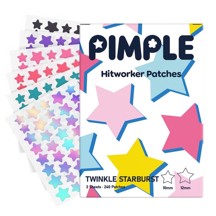 Plasturi pentru acnee, Hitworker, 240 bucati, invizibili, pentru toate tipurile de piele