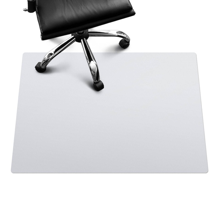 Irodai szék szőnyeg, Wallfluent, Szürke, 100x70 cm, 0102503100101ccffffff