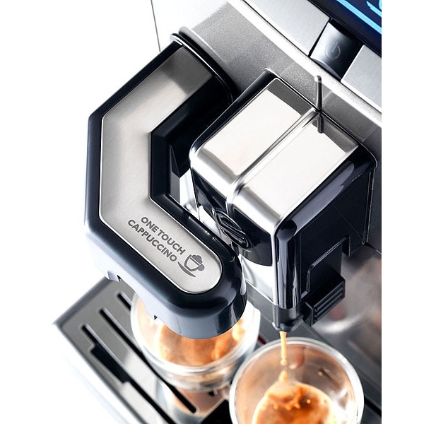 Philips Saeco Lirica (LRC) One Touch Cappuccino Automata kávéfőző Szürke Philips Saeco Lirica (LRC) One Touch Cappuccino Automata kávéfőző Szürke