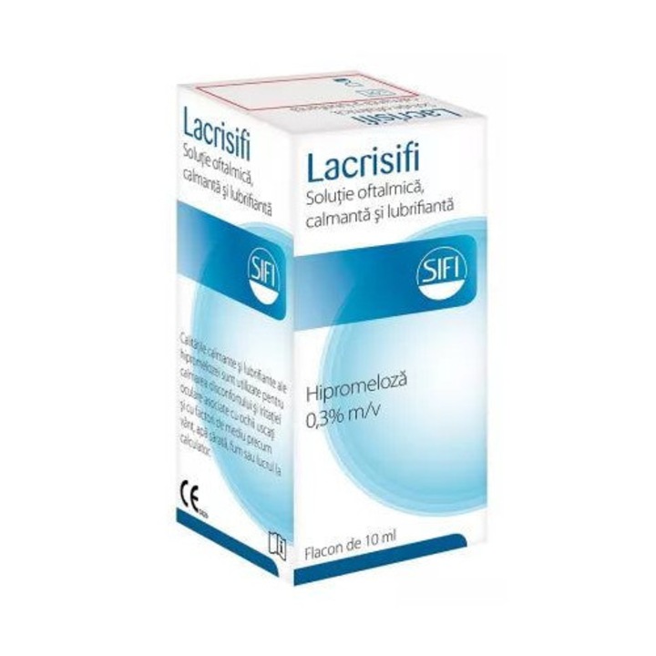 Solutie oftalmica Lacrisifi, 10 ml, Sifi