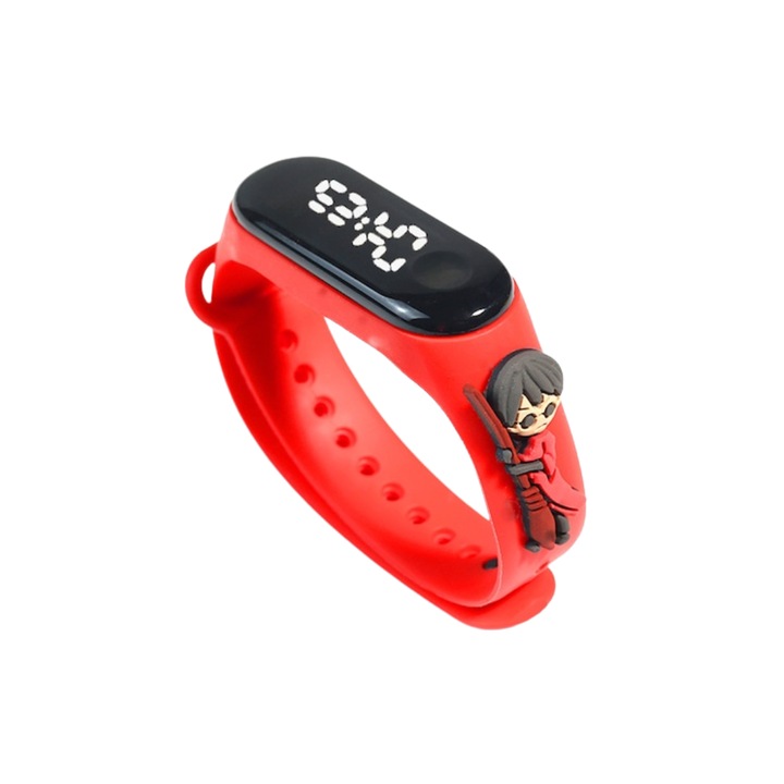 Часовник за деца, модел Хари Потър, червен