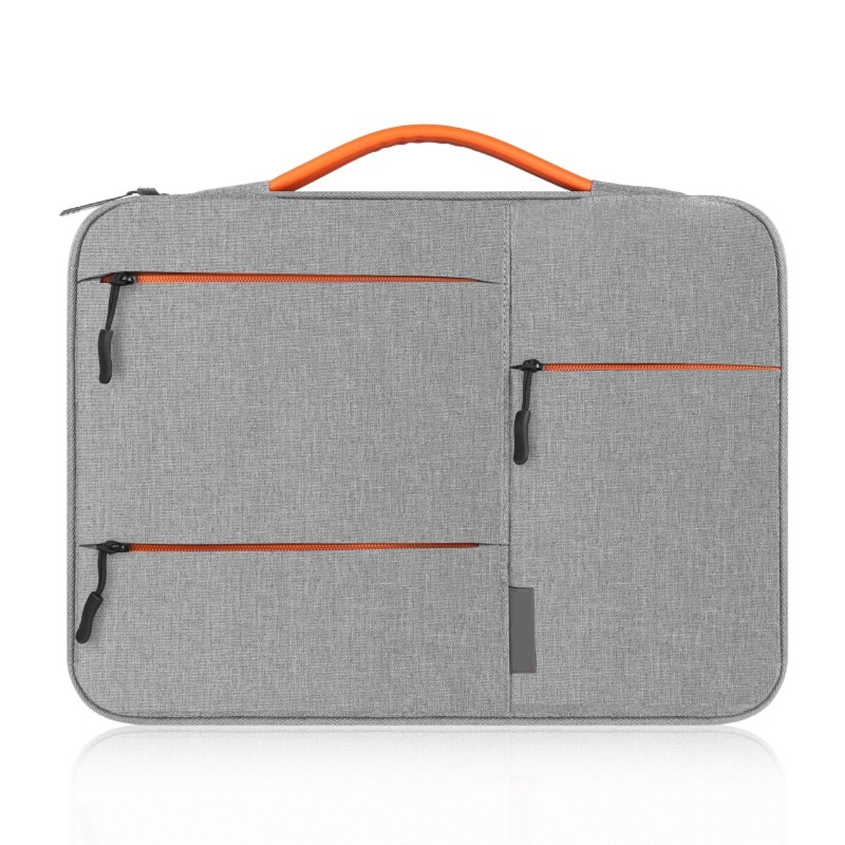 Husa laptop universala 13-15 inch, captuseala catifelata, protectie durabila, negru