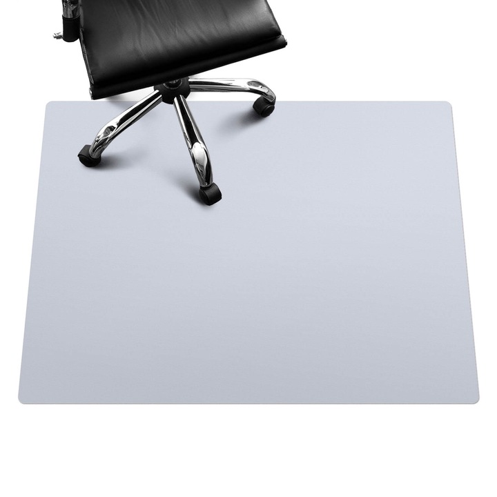 Íróasztal szék alátét, Wallfluent, Szürke, 120x90 cm, 0102503100201ccd2d8e4