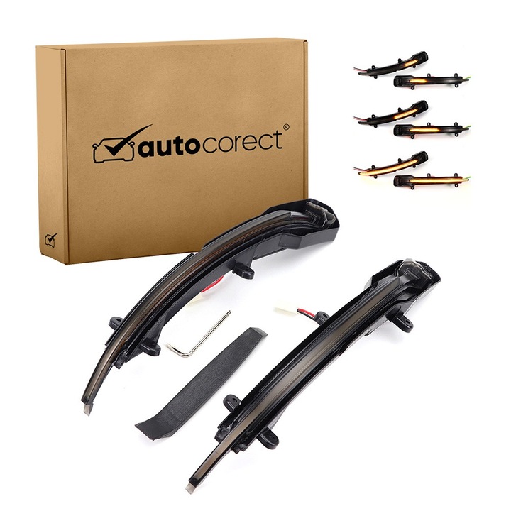 Semnalizari Dinamice Oglinzi, pentru Audi Q5 / SQ5 8R Q7 / SQ7 4L Facelift