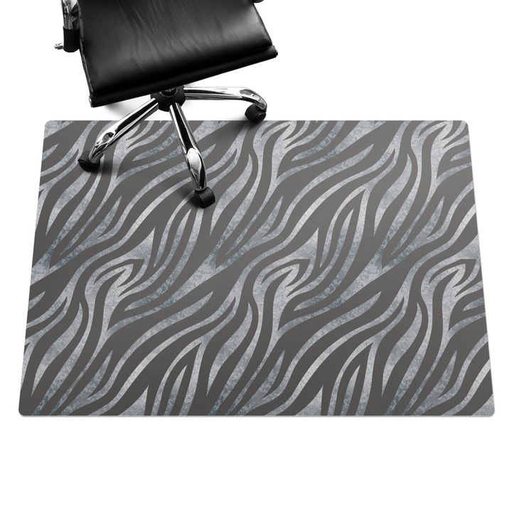 Székalátét, Wallfluent, Absztrakt vonalak, Szürke, 140x100 cm, 010250310030100033392