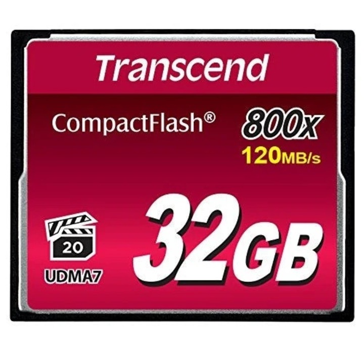 Memorie, Transcend 32GB CF Card (800X)