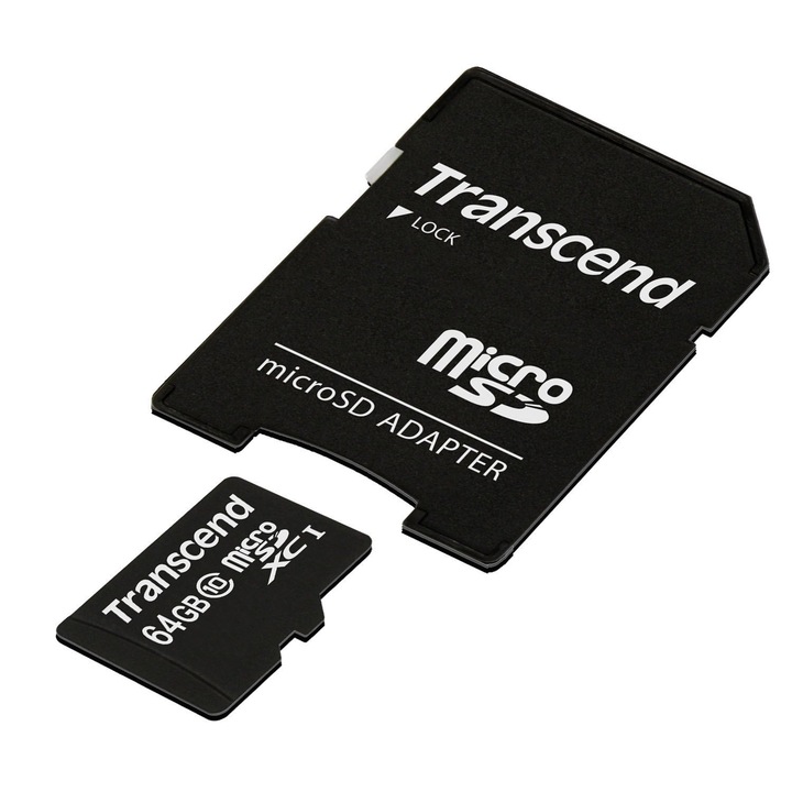 Transcend microSDXC - 64GB - Memóriakártya (293505)