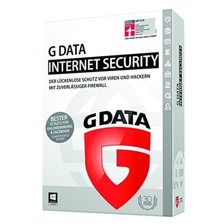 G Data Internet Security HUN Online vírusirtó szoftver hosszabbítás (3 PC / 1 év) (390223)