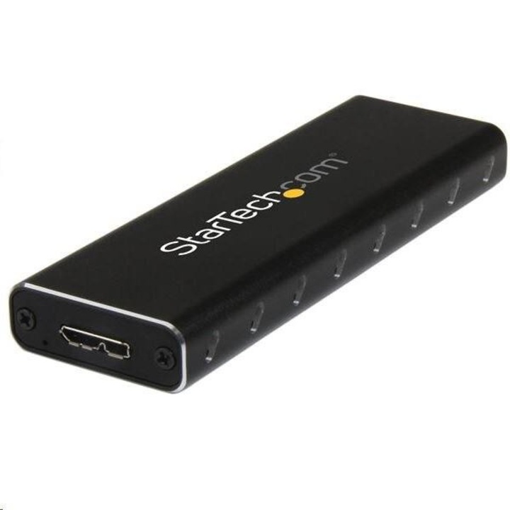Кутия за SSD, StarTech, SM2NGFFMBU33, USB 3.0, черен
