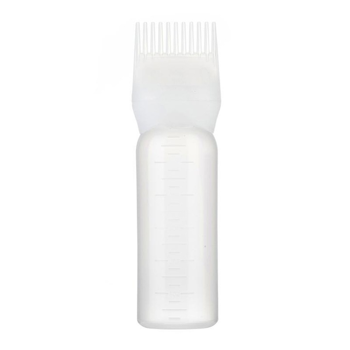Flacon pentru vopsea de par, 120ml, 17x4.5cm