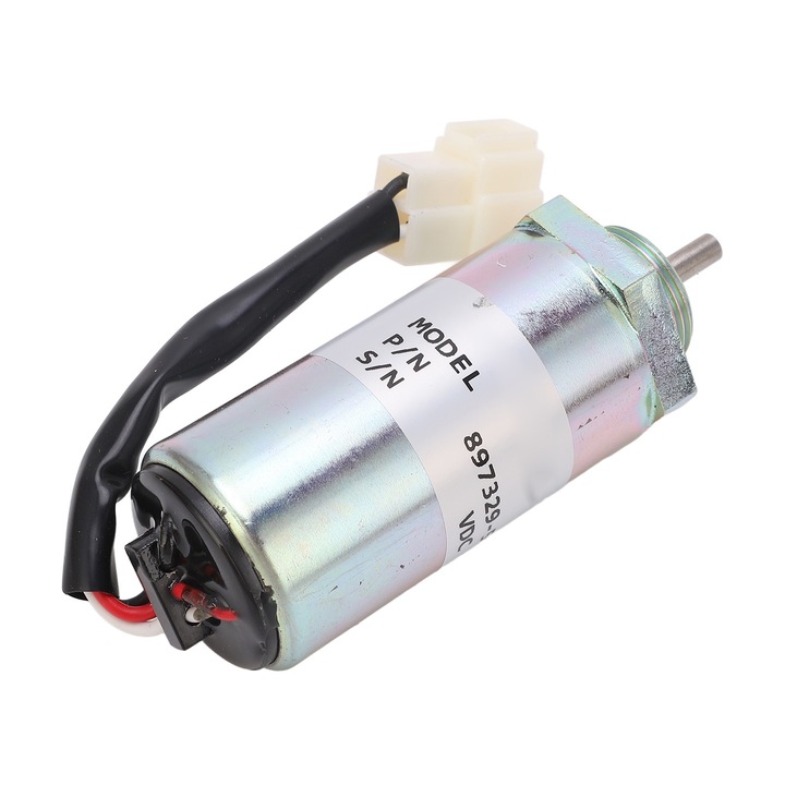 Supapa solenoid de oprire combustibil, Enforose, 12V, aluminiu, ABS, model 897329-5680
