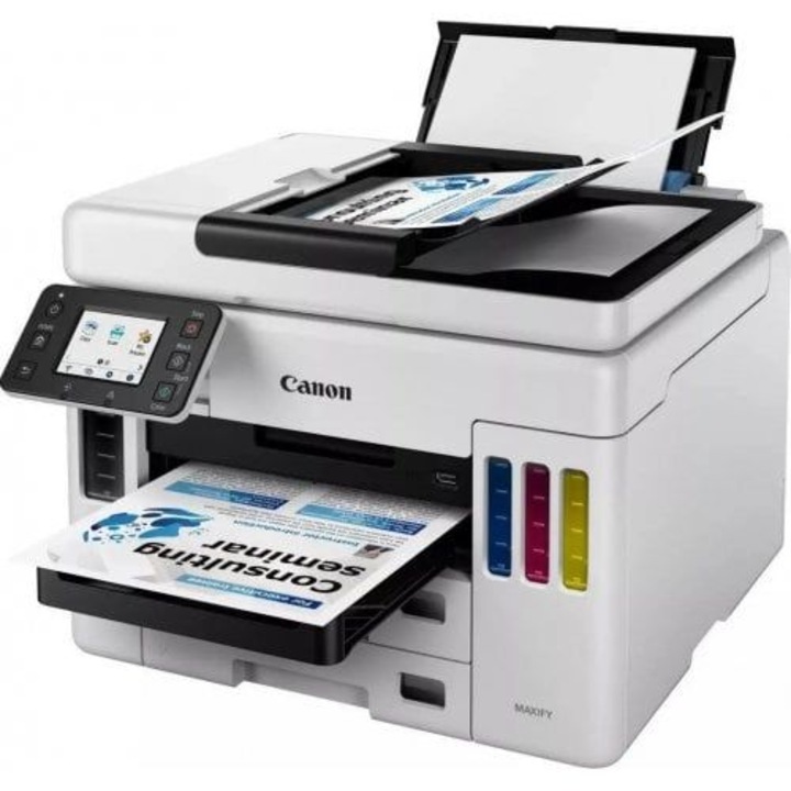 Multifunctionala Color Imprimanta multifunctionala inkjet color Canon GX7040, A4, duplex, ADF ...