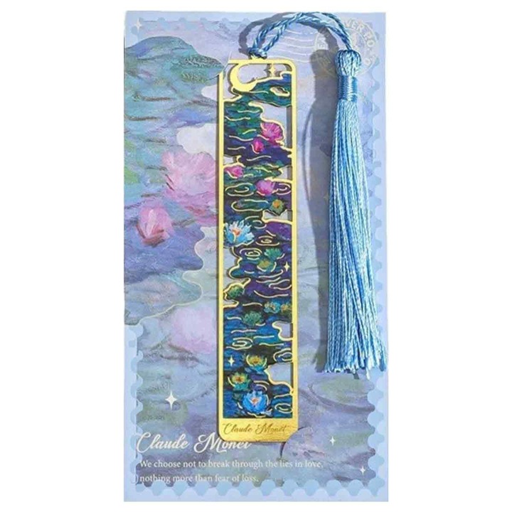 Marcaj de carte set Flowers and Shadows, Zeaicos, design retro creativ, metal