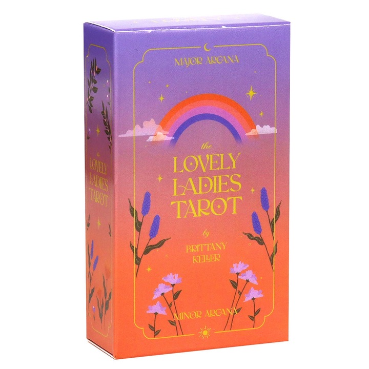Pachet Tarot, Lovely Ladies, Brittany Keller, 2024, 10.5 x 6 cm