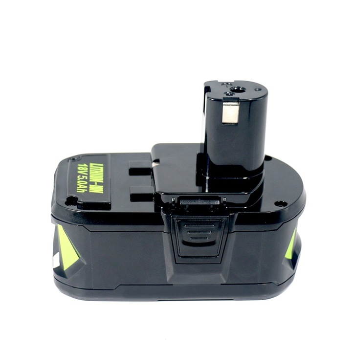 Pentru baterie Ryobi Tool, 18V Li-Ion, 5000mAh, negru