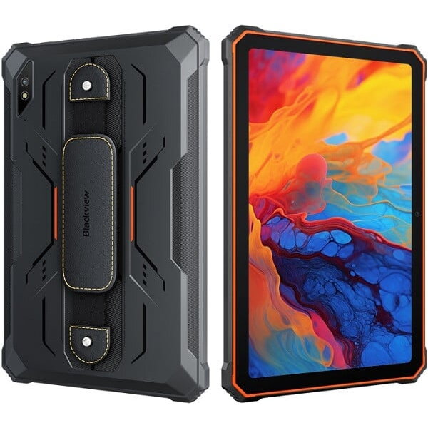 Tableta Blackview Active 8 Pro Tab LTE, 10.36" FHD+ IPS, 8GB RAM, 256GB, 4G LTE, MediaTek Helio G99, Portocaliu