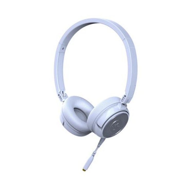 SOUNDMAGIC P30S vezetékes fejhallgató, Mikrofonos, Fehér