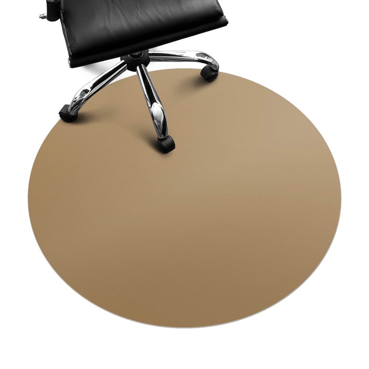 Íróasztal szék alátét, Wallfluent, Narancssárga, fi100 cm, 0102503100400ccc59c70