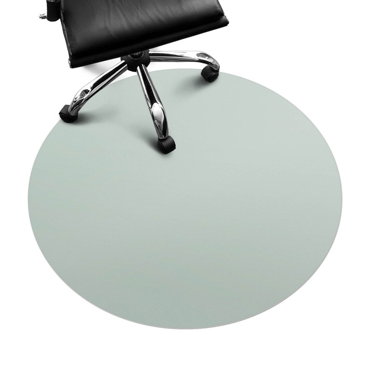 Szék szőnyeg, Wallfluent, Zöld, fi100 cm, 0102503100400ccc1d1c7