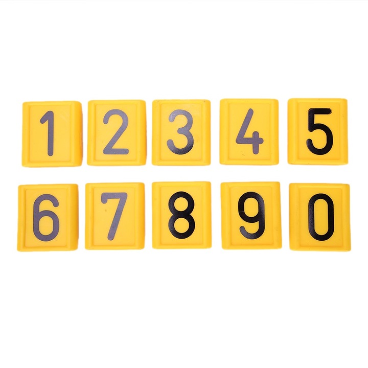 Numar Baza galbena, Cuvant negru, Eticheta de identificare pentru animale