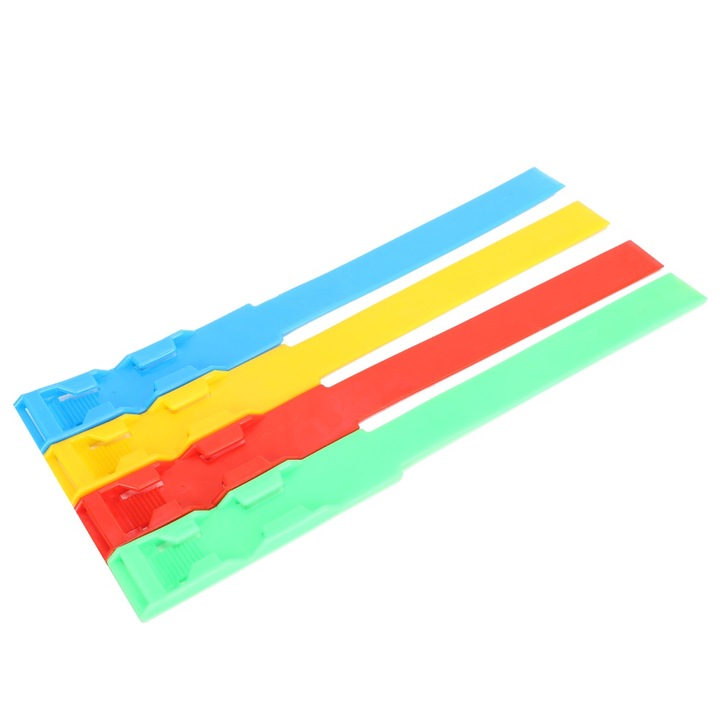 Inel pentru picioare pentru bovine de ferma, banda multicolora de identificare a vacilor, echipamente pentru cresterea vitelor